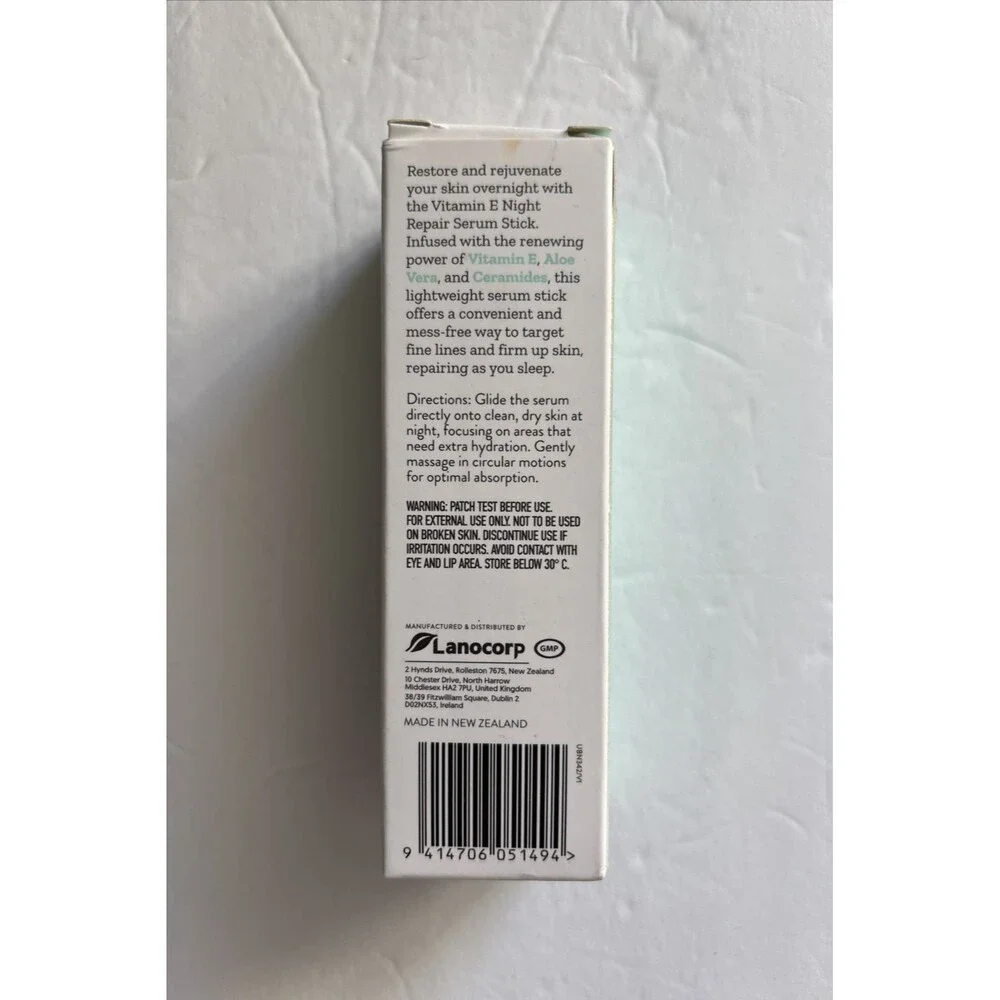 By Nature Vitamin E Night Repair Serum Stick Restore Rejuvenate Renew